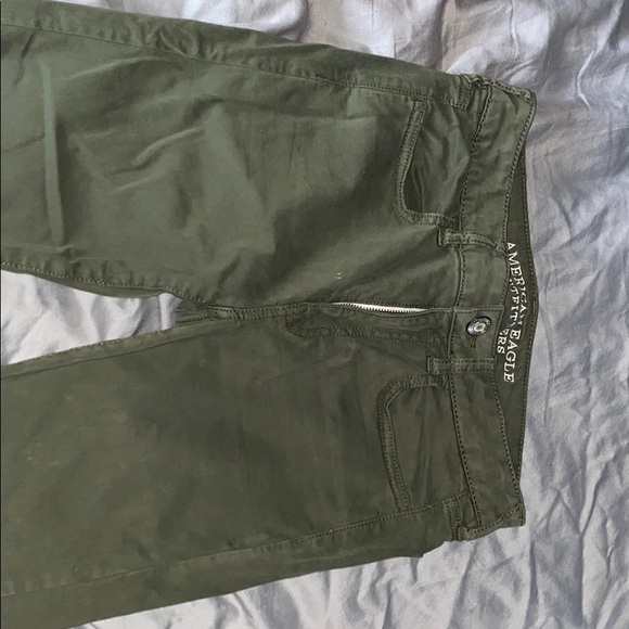 American Eagle Outfitters Denim - AE dark green jegging